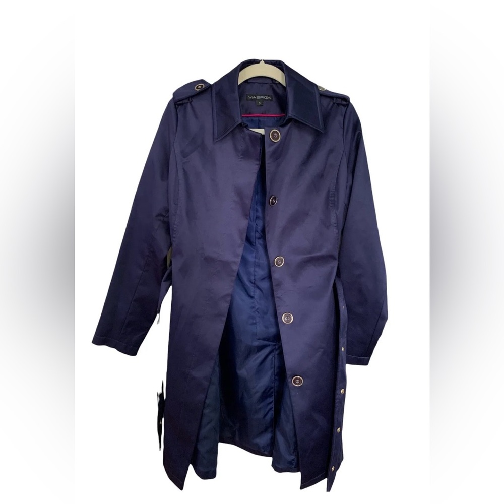 Via Spiga Trench Coat with Belt Size S